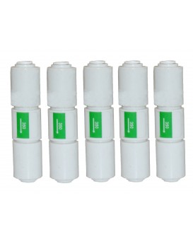 Wellon Plastic Flow Restrictor FR-350 for Domestic RO Water Purifiers, 4 inch All Kinds of Water Filters New Technology for Home and Kitchen (5 pic, White)